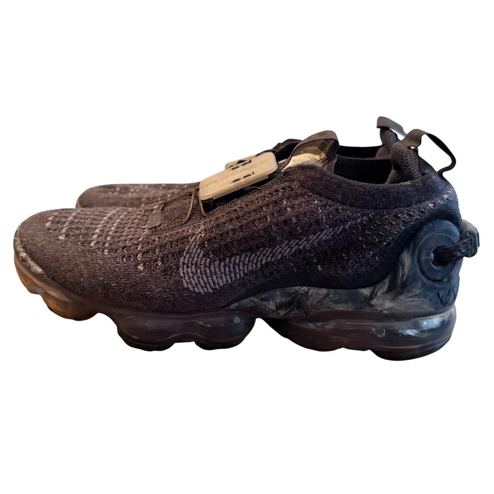 Nike Air VaporMax 2020 Flyknit FlyEase Black Dark Grey CJ4069-001 6.5Y/ W8